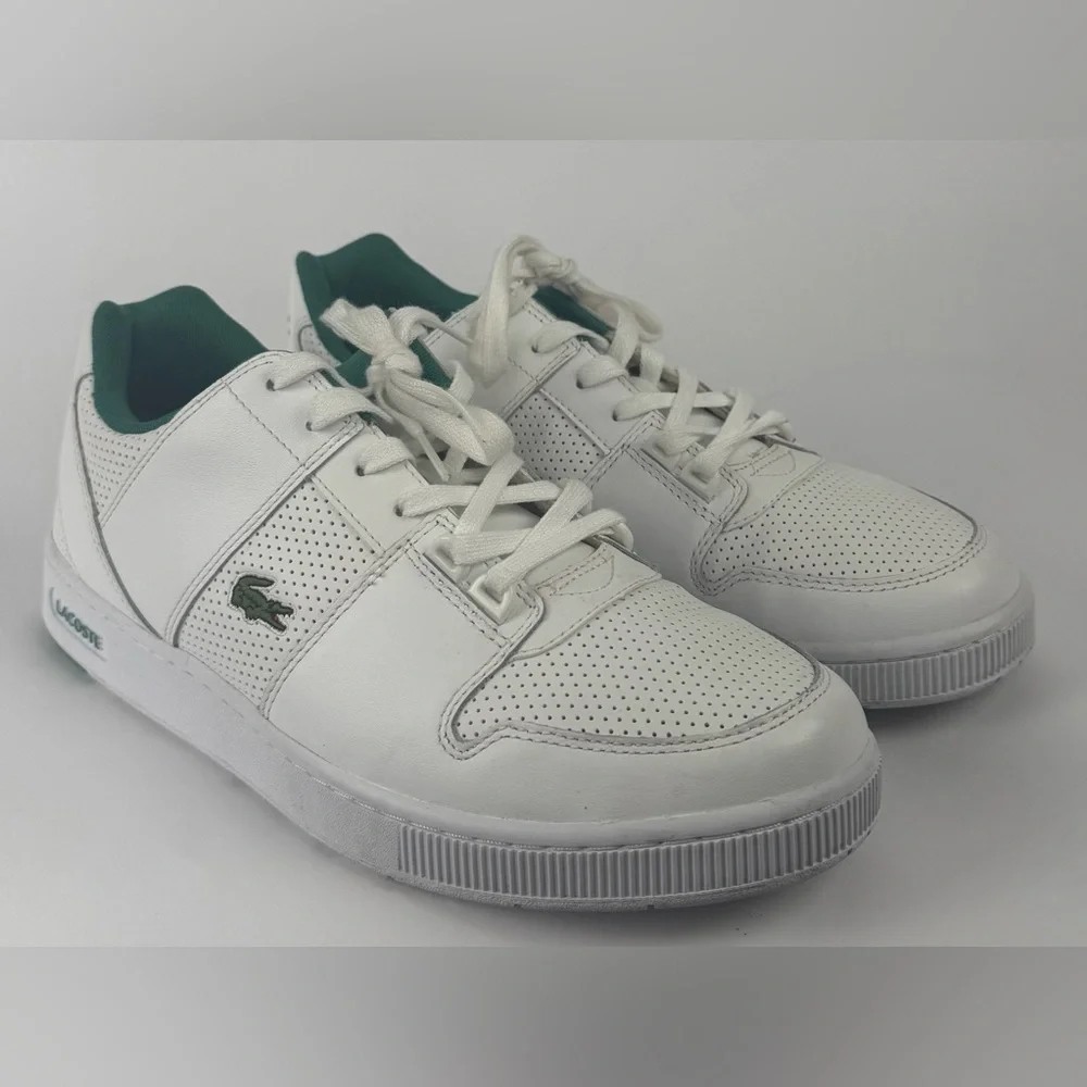 Lacoste Thrill 319 1 US SMA White Leather Sneakers Men’s Size 12